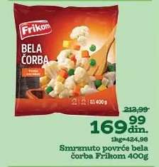 Smrznuto povrće bela čorba Frikom 400g
