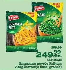 Smrznuto povrće frikom