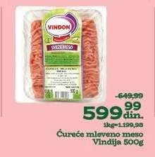 Ćureće mleveno meso Vindija 500g