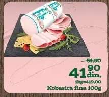 Kobasica fina 100g