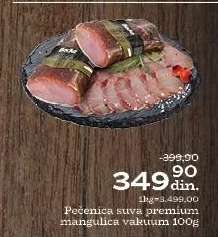 Pečenica suva premium mangulica vakuum