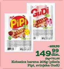 Kobasica barena 205g