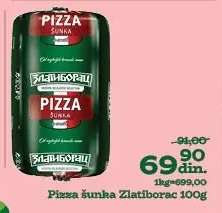 PIZZA ŠUNKA Zlatiborac 100g