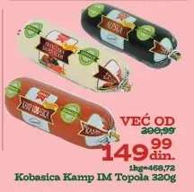 Kobasica kamp Im Topola 320g