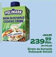 Krem za kuvanje Polimark 500ml