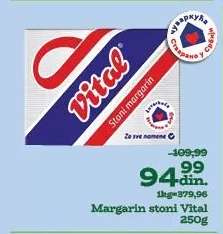 Margarin stoni Vital