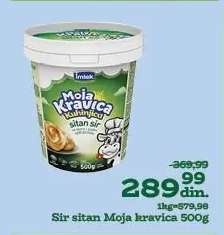 Sir sitan Moja kravica 500g