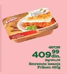 Smrznute lazanje Frikom 450g