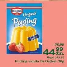 Puding vanila Dr.Oetker 38g