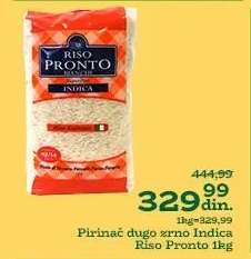 Pirinač dugo zrno Indica