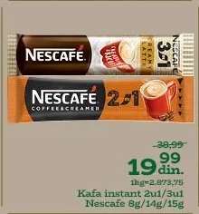 Nescafe 2u1/3u1