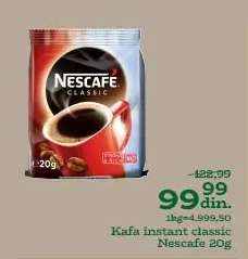 Kafa instant classic Nescafé 20g