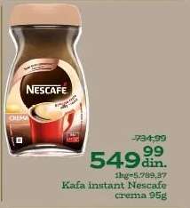 Kafa instant Nescafe crema 95g