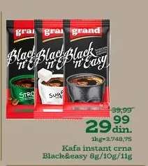 Kafa instant crna Black&easy 8g/10g/11g