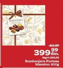 Bombonjera Fontessa Mauxion, 200g