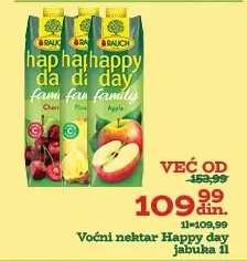 Voćni nektar Happy day jabuka 1l