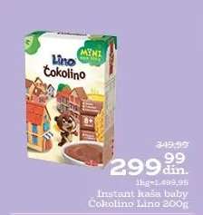 Instant kaša baby Čokolino lino 200g
