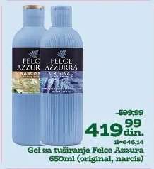 Gel za tuširanje Felce Azzura