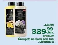 Šampon za kosu beli luk Afrodita 1l