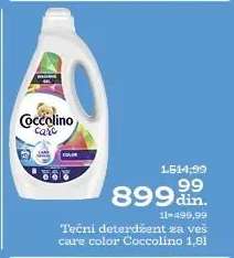 Tečni deterdžent za veš care color Coccolino 1,8l