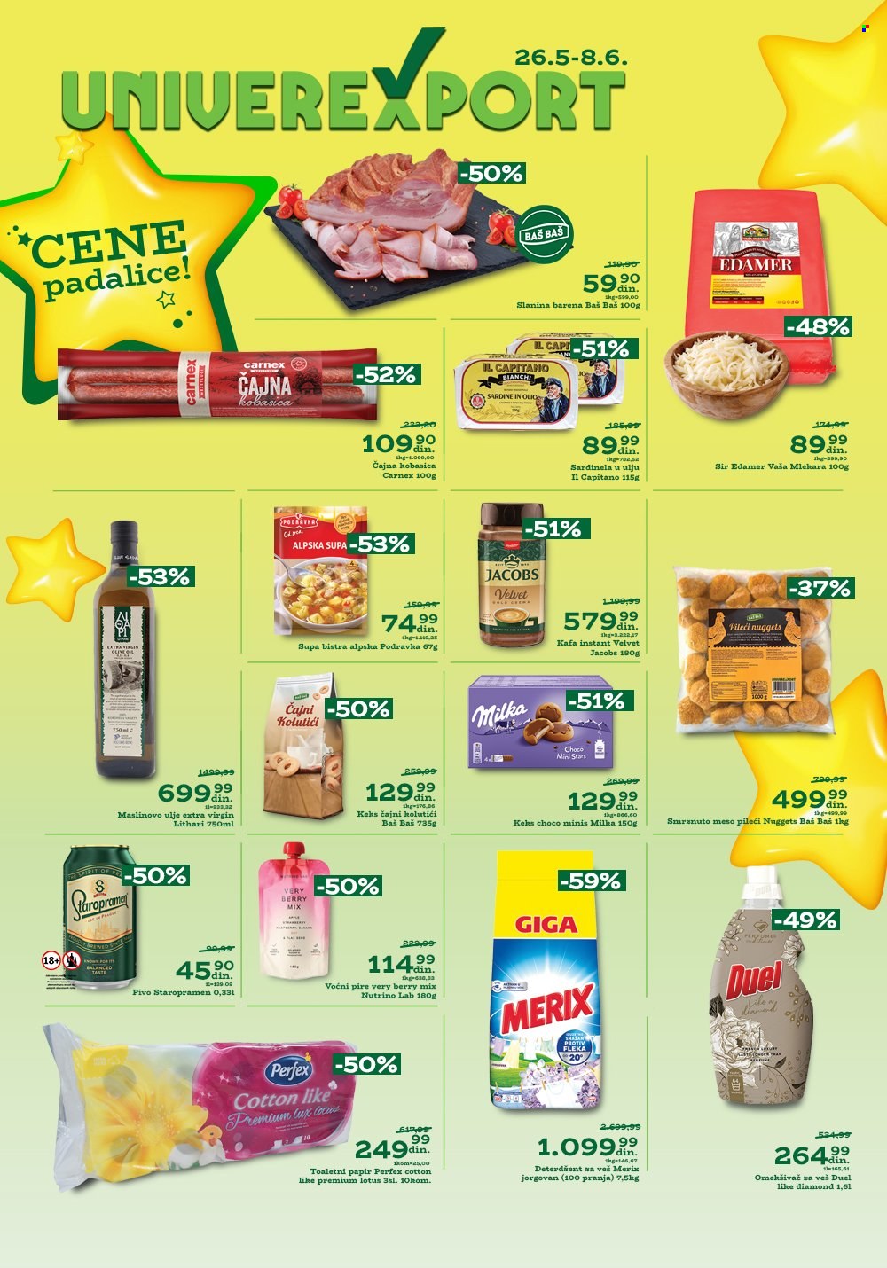 Univerexport katalog - 26.05.2025 - 08.06.2025. Stranica 1