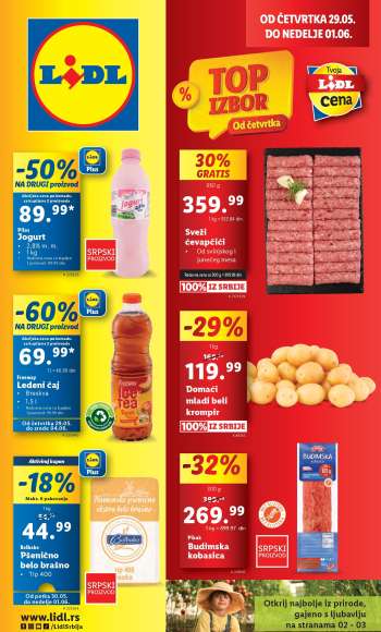 Lidl katalog - 29.05.2025 - 04.06.2025.