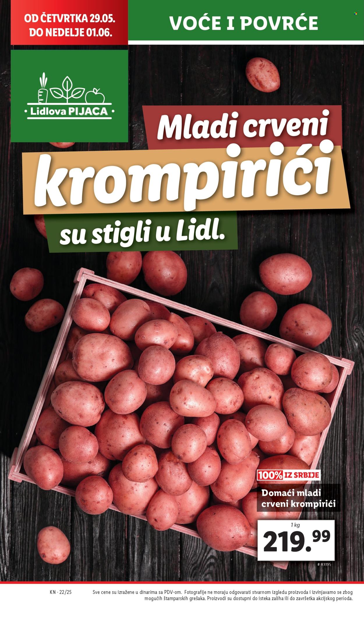 Lidl katalog - 29.05.2025 - 04.06.2025. Stranica 1