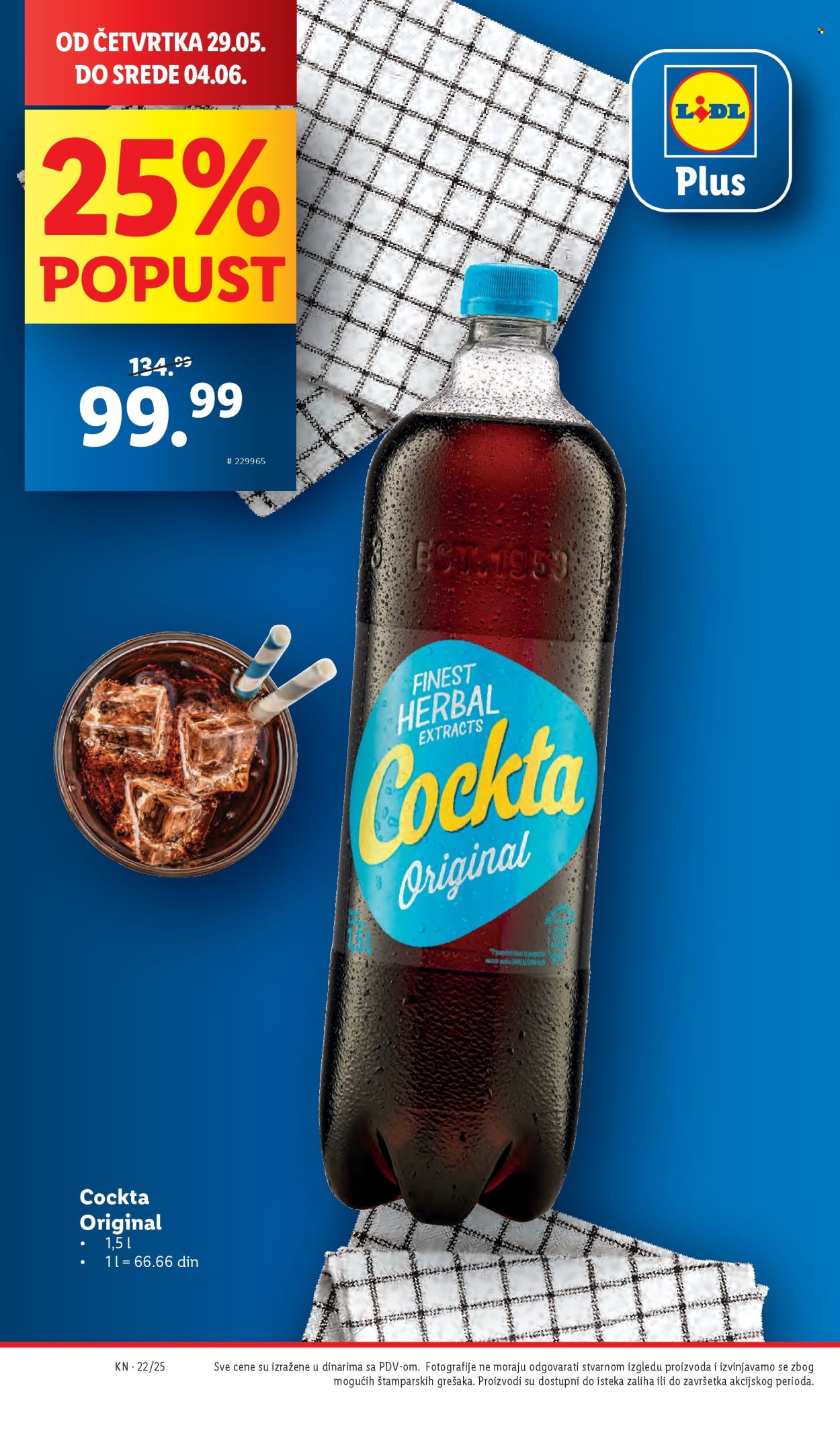 Lidl katalog - 29.05.2025 - 04.06.2025. Stranica 1