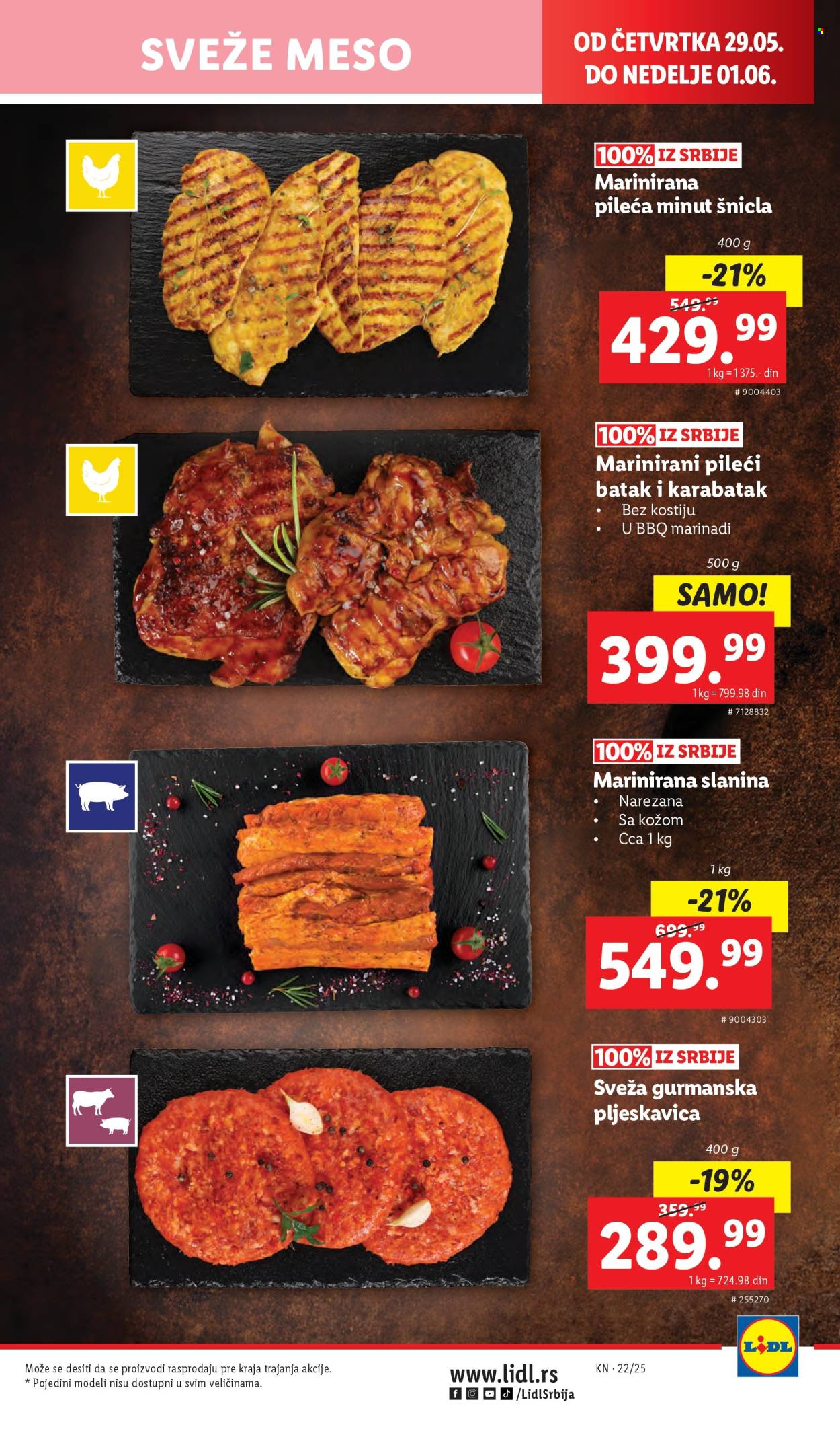 Lidl katalog - 29.05.2025 - 04.06.2025. Stranica 1
