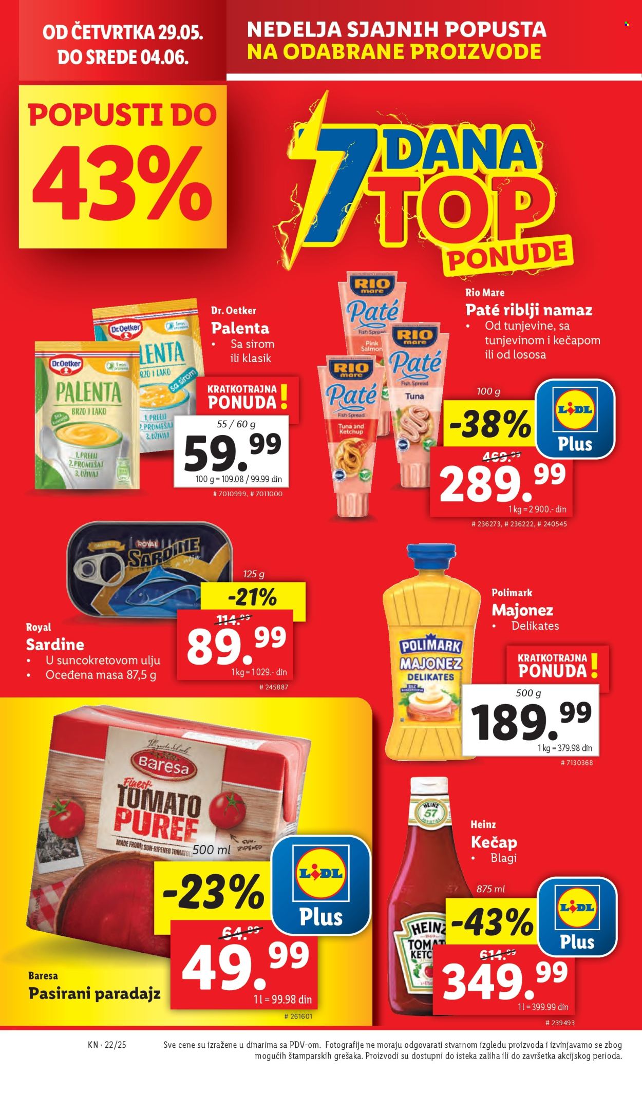 Lidl katalog - 29.05.2025 - 04.06.2025. Stranica 1