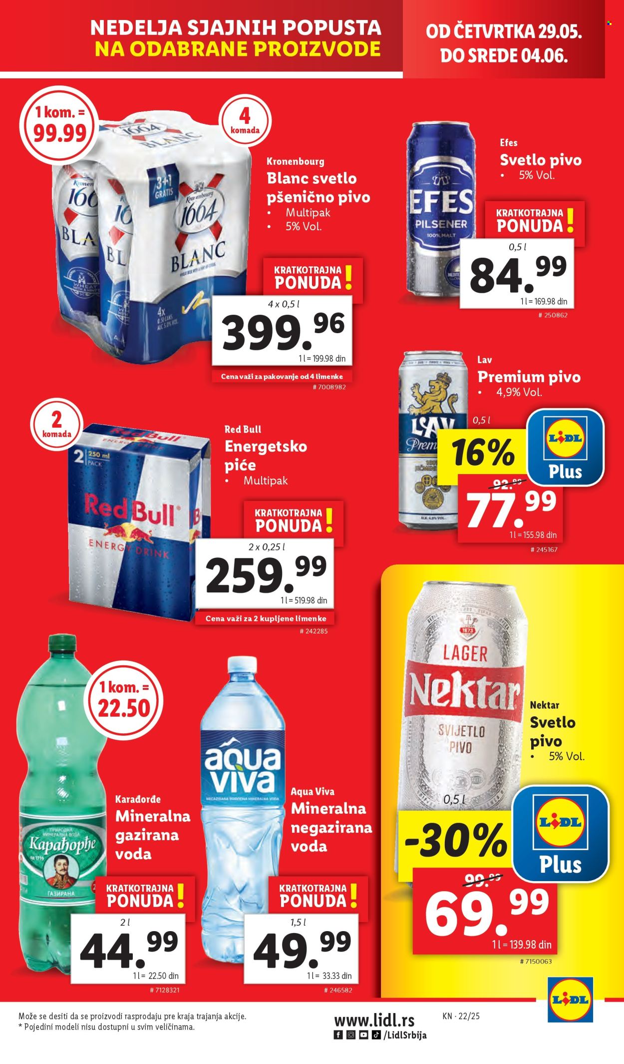Lidl katalog - 29.05.2025 - 04.06.2025. Stranica 1