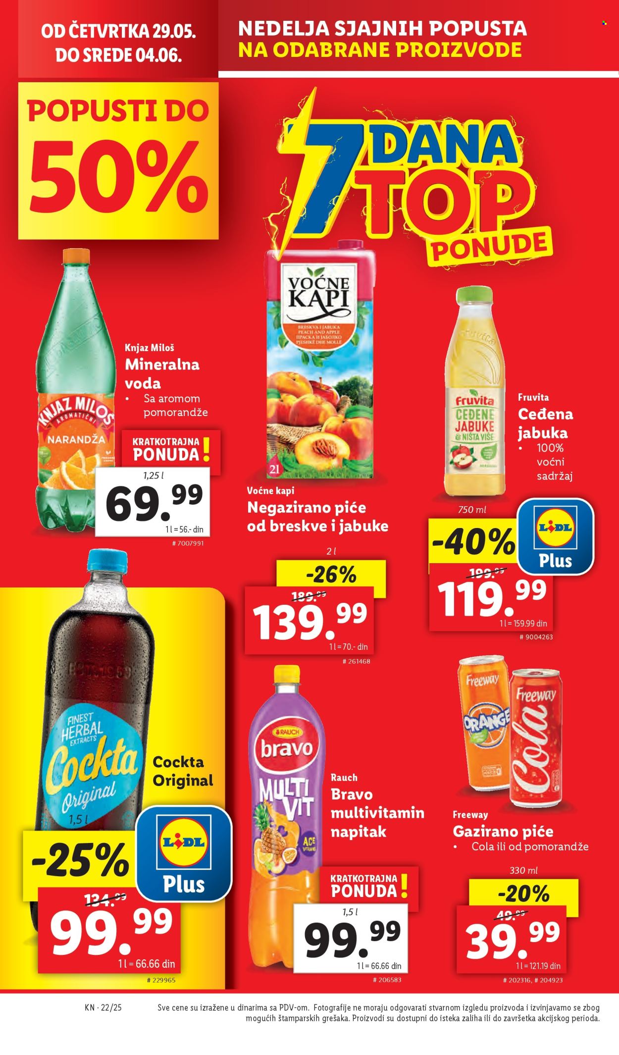 Lidl katalog - 29.05.2025 - 04.06.2025. Stranica 1
