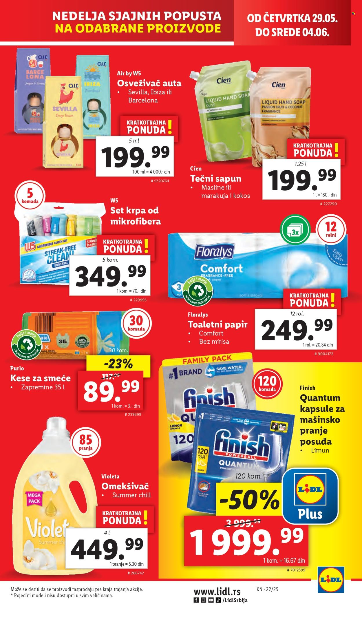 Lidl katalog - 29.05.2025 - 04.06.2025. Stranica 1