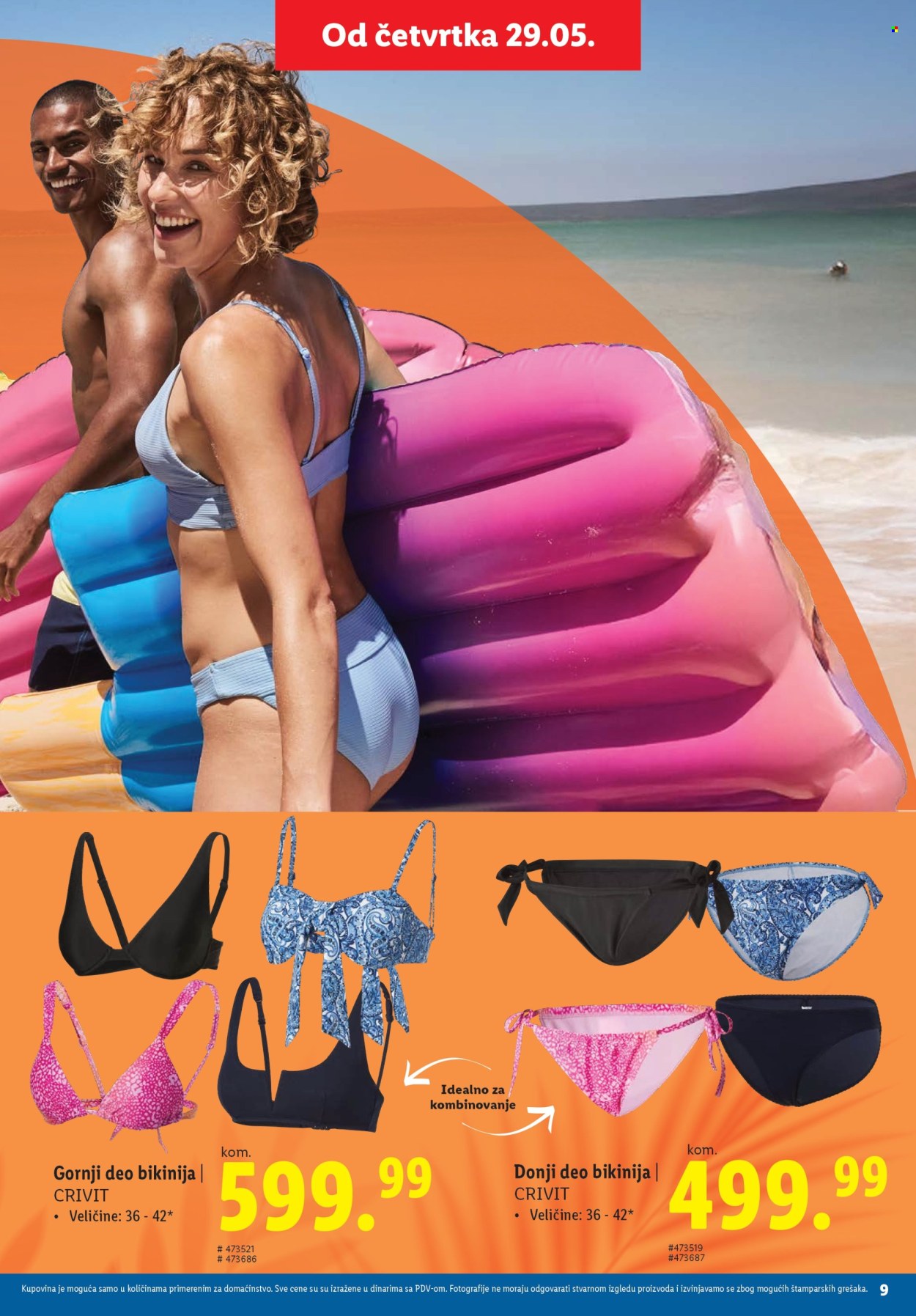 Lidl katalog. Stranica 9