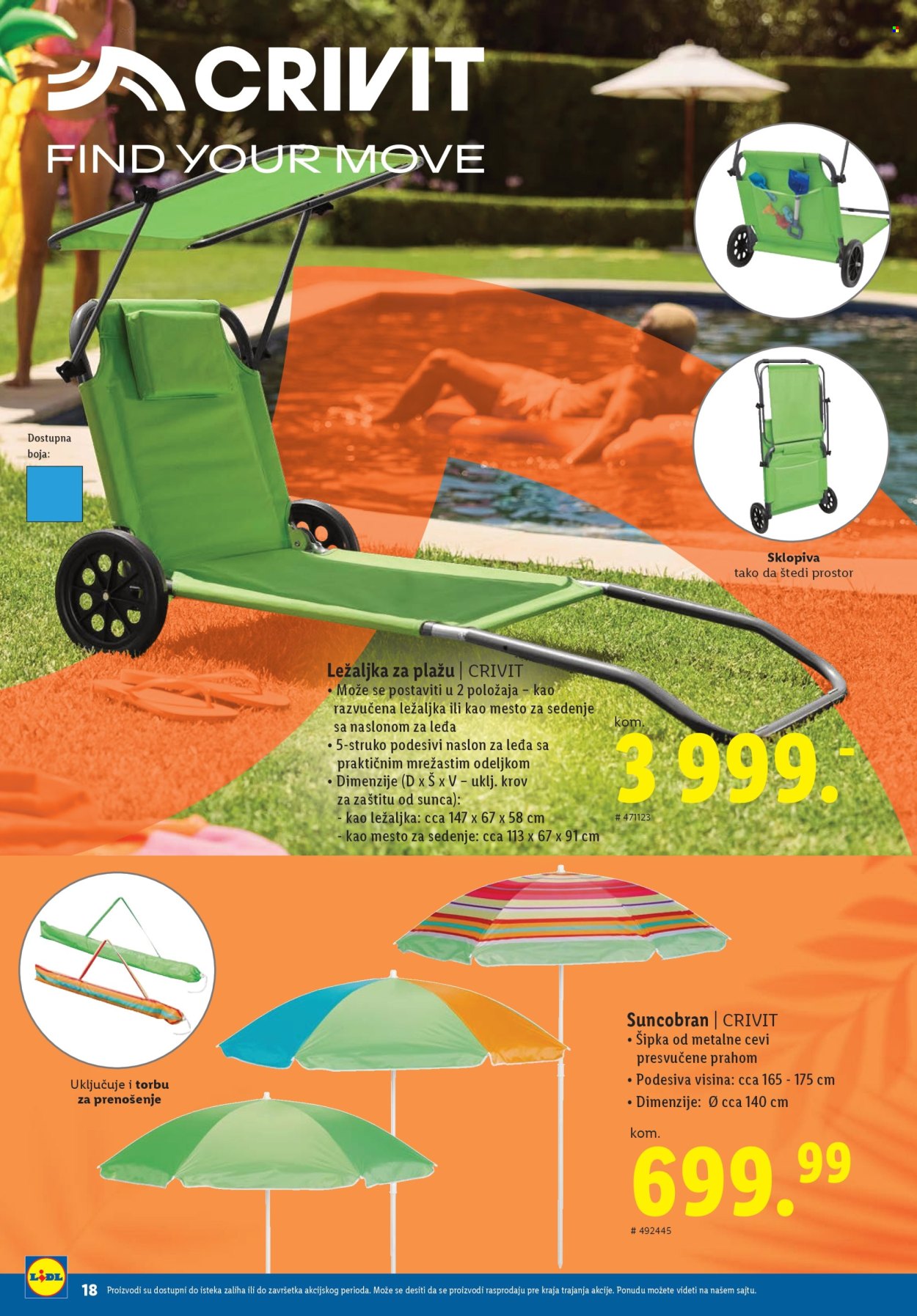 Lidl katalog. Stranica 18