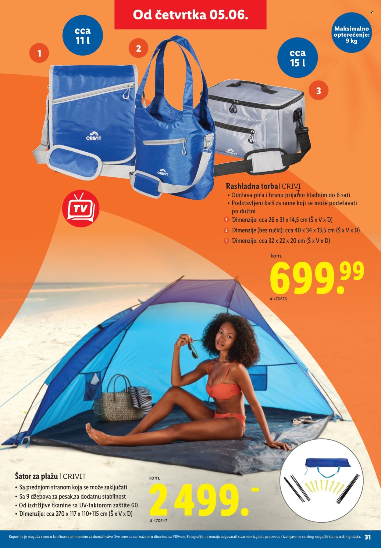 Lidl katalog. Stranica 31