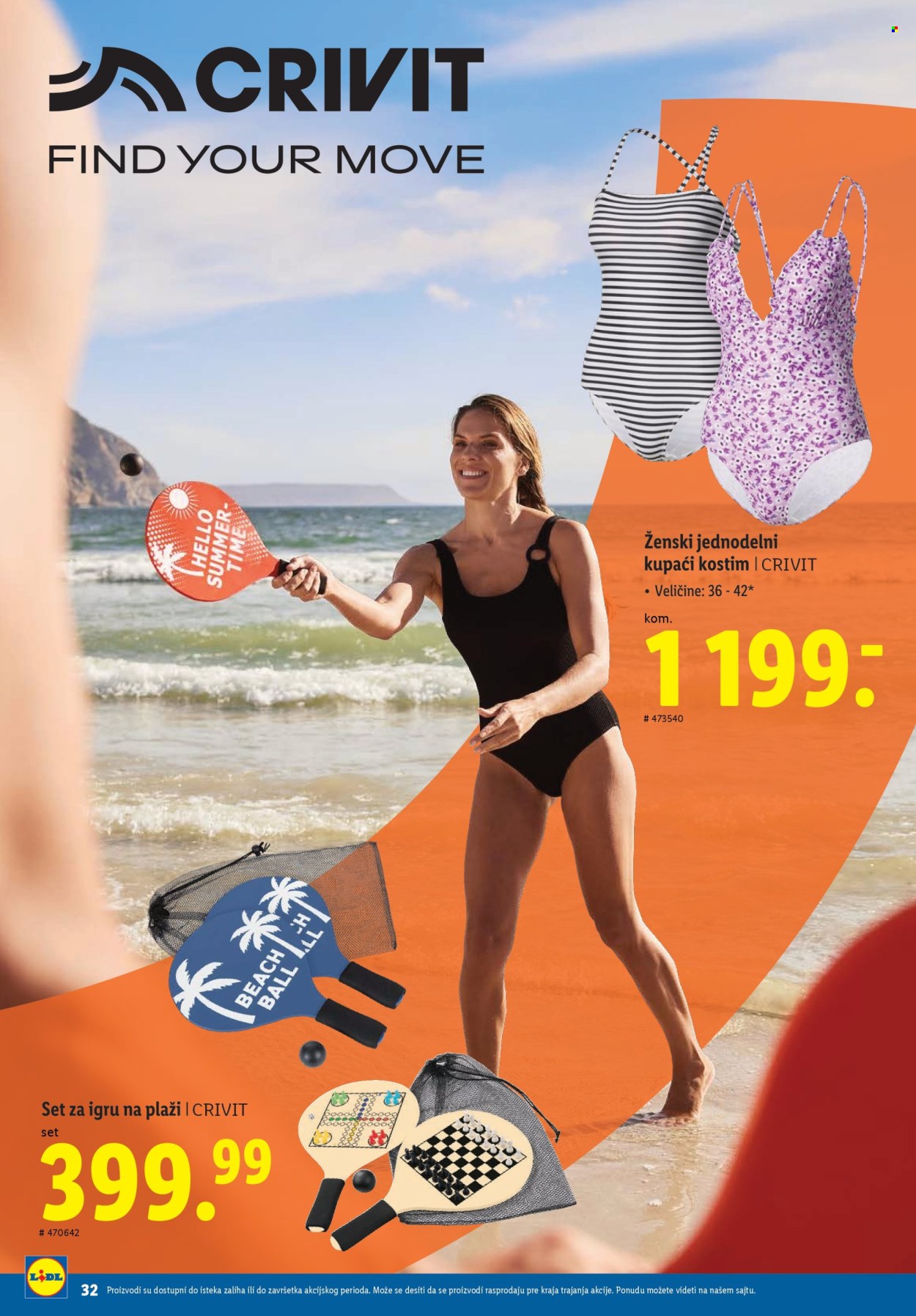 Lidl katalog. Stranica 32