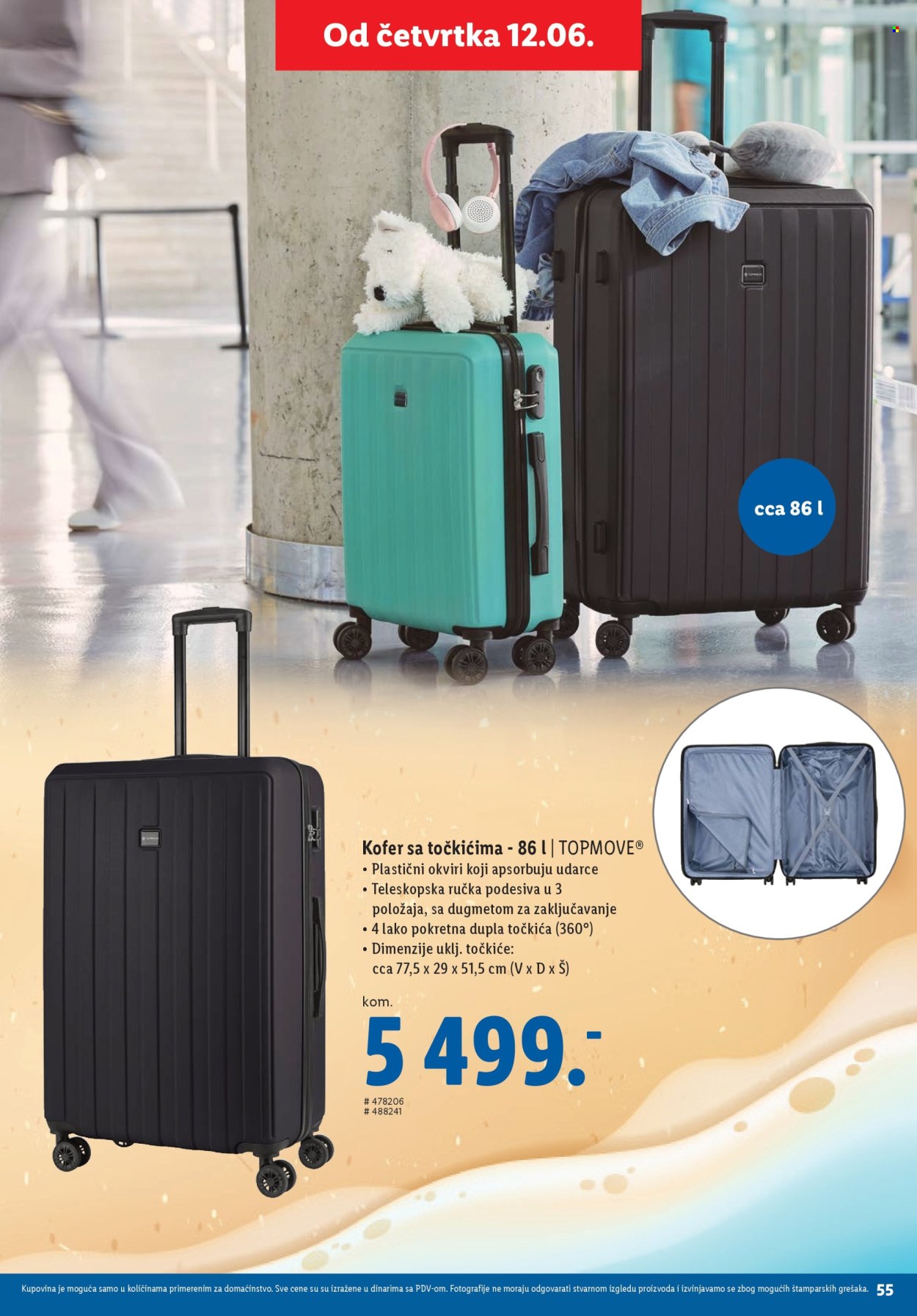 Lidl katalog. Stranica 55
