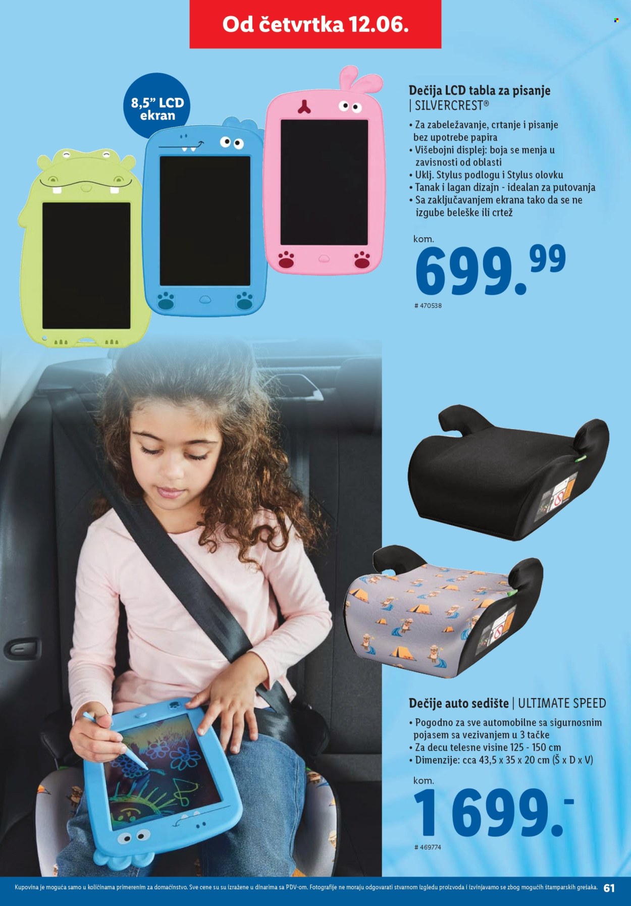 Lidl katalog. Stranica 61