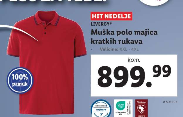 Muška polo majica kratkih rukava