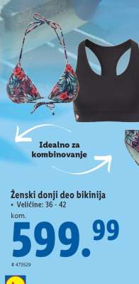 Ženski donji deo bikinija