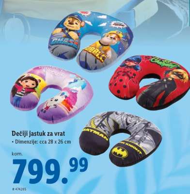 Dečiji jastuk za vrat