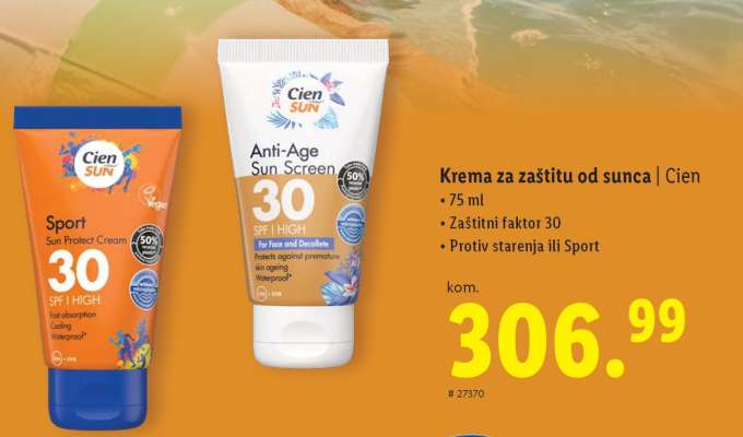 Krema za zaštitu od sunca