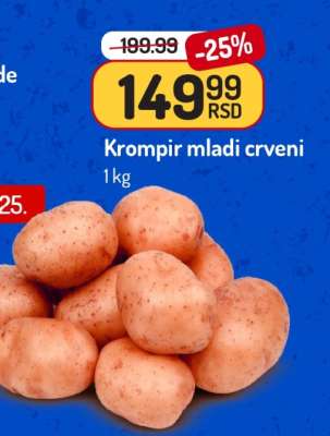 Krompir mladi crveni