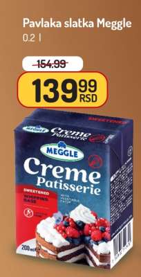 Pavlaka slatka Meggle