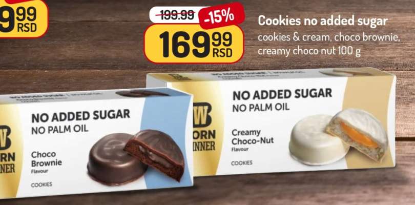 Cookies no added sugar