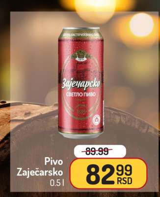 Pivo Zaječarsko 0.5l