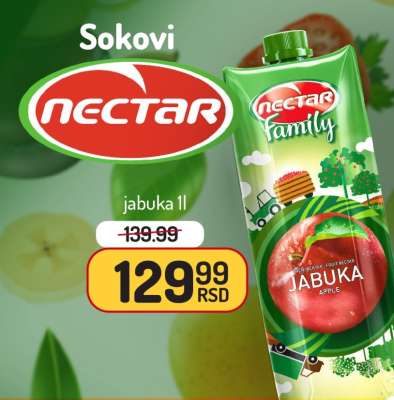 NECTAR FAMILY jabuka
