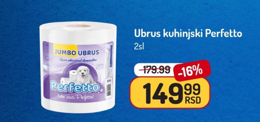 Ubrus kuhinjski Perfetto