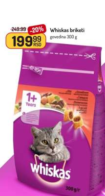 Whiskas briketi